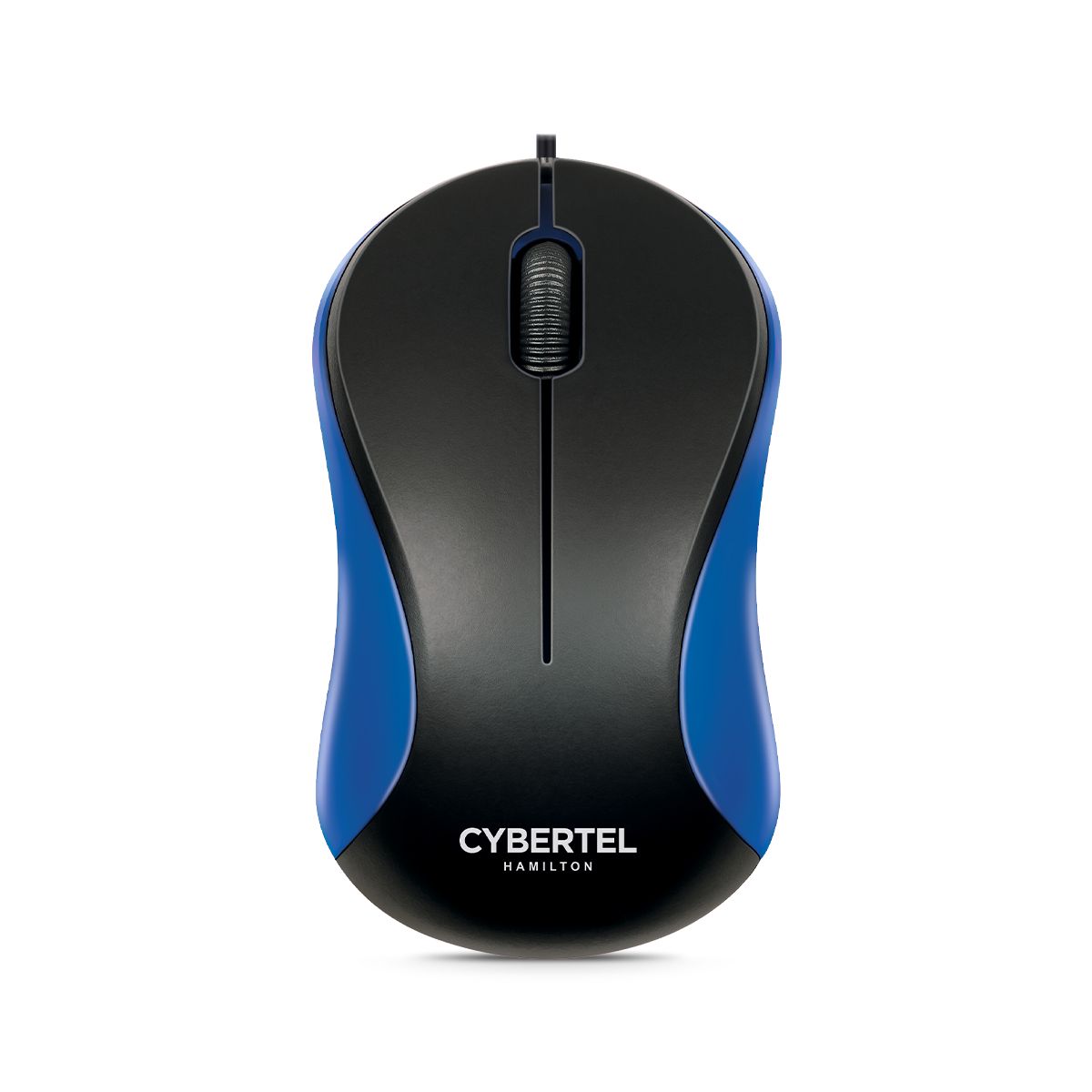 CYBERTEL - Mouse Oficina Alámbrico 1000DPI Azul Cybertel Hamilton CYB M209b