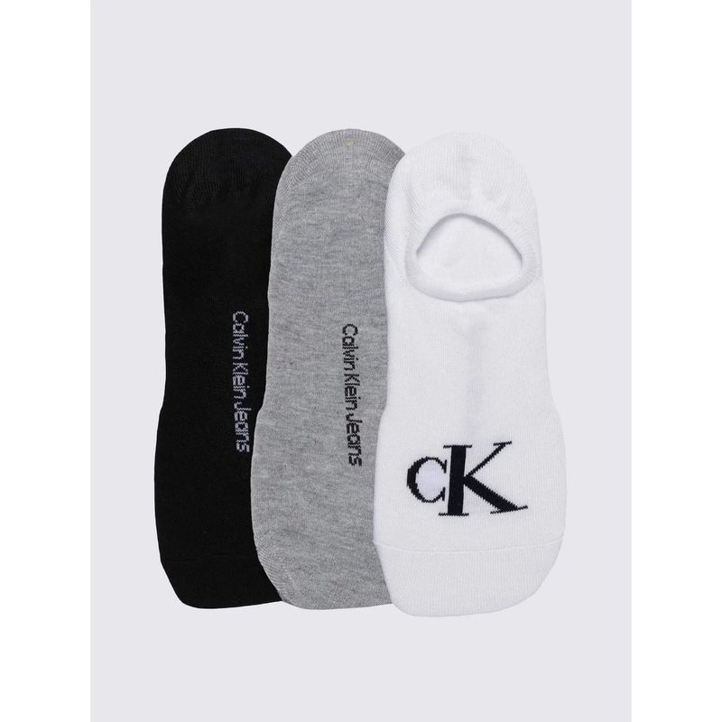 CALVIN KLEIN - MEDIAS MEN'S 3PK JEANS ARCHIVE LOGO L