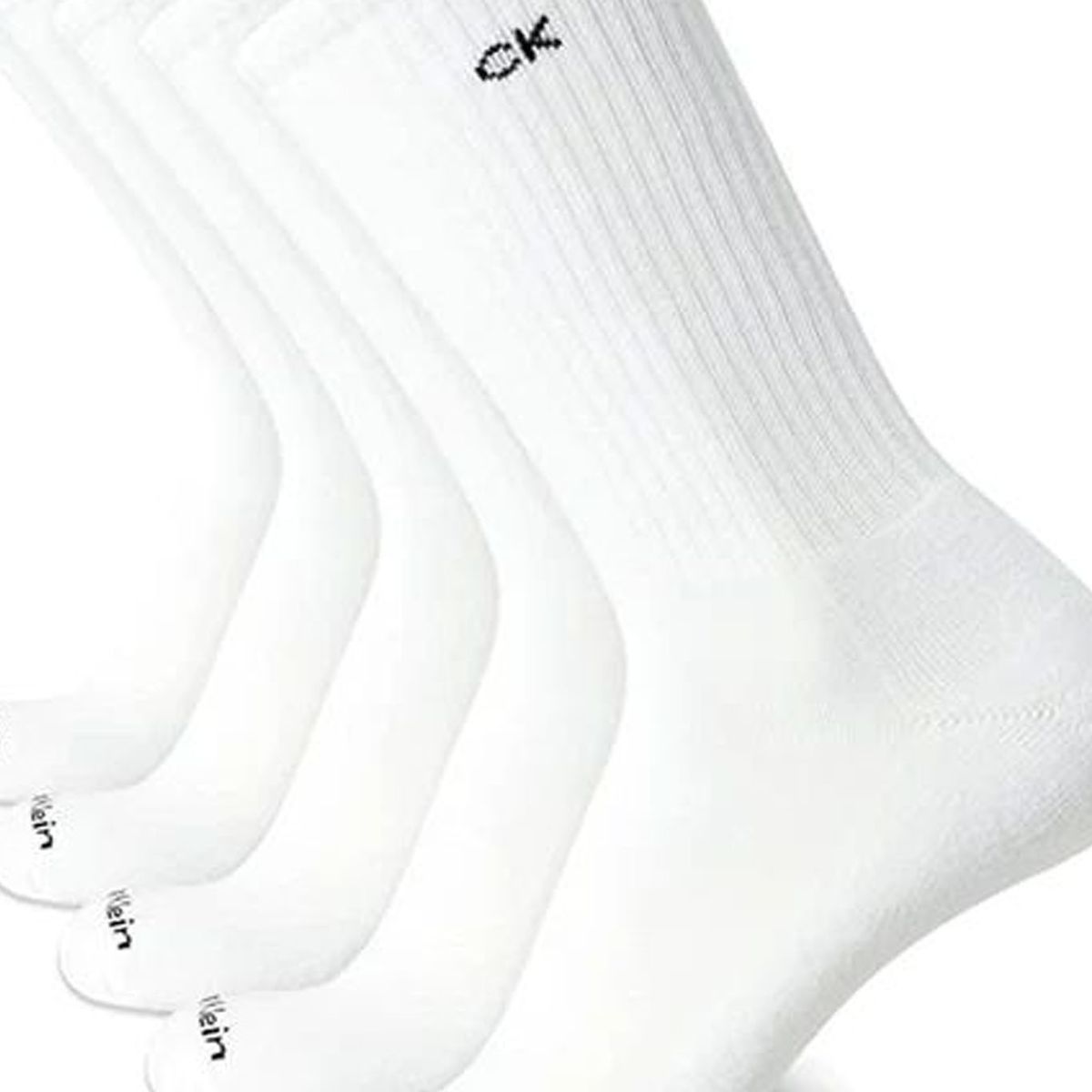 CALVIN KLEIN - MEDIAS MENS 5PK 1/2 TERRY CUSHION CRE