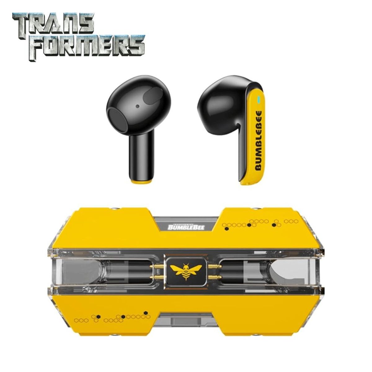 TRANSFORMERS - Audífonos Inalámbricos Transformers In ear TF-T01 - Amarillo