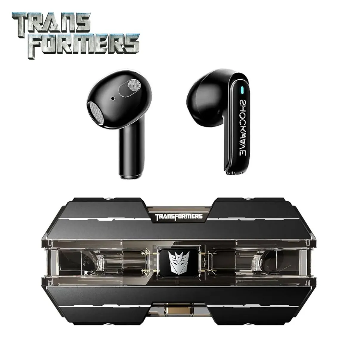 TRANSFORMERS - Audífonos Inalámbricos Transformers In ear TF-T01 - Negro