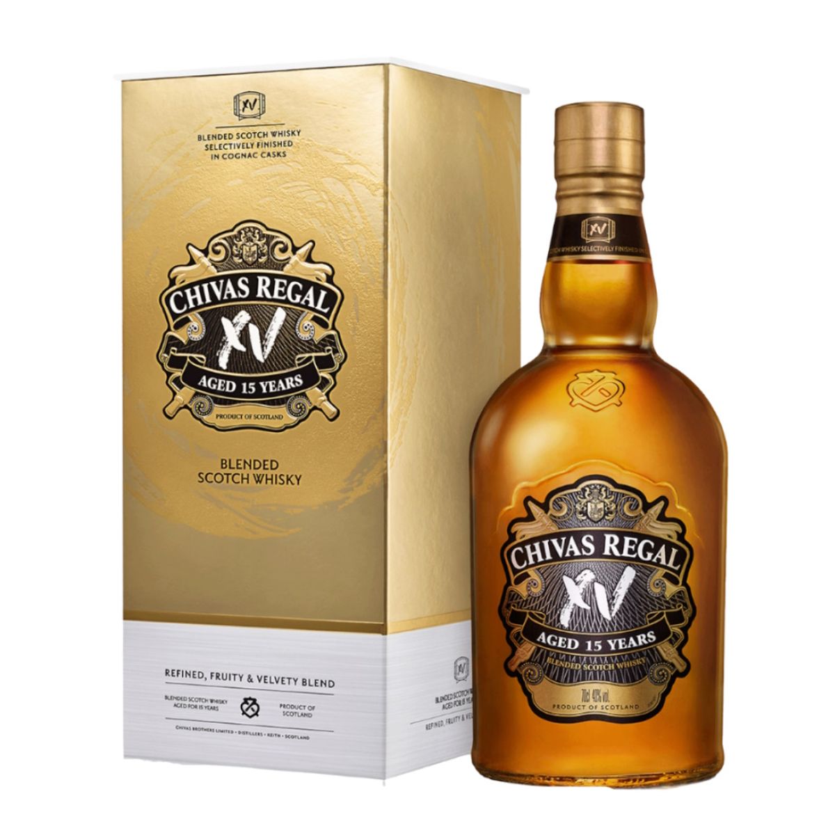 CHIVAS REGAL - WHISKY CHIVAS REGAL XV CON ESTUCHE 700ml