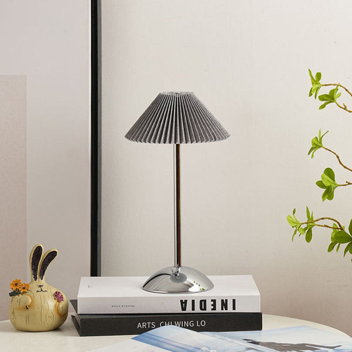 PIA COPELLO STORE - Lámpara de Mesa Inalámbrica USB Modelo Acordeón