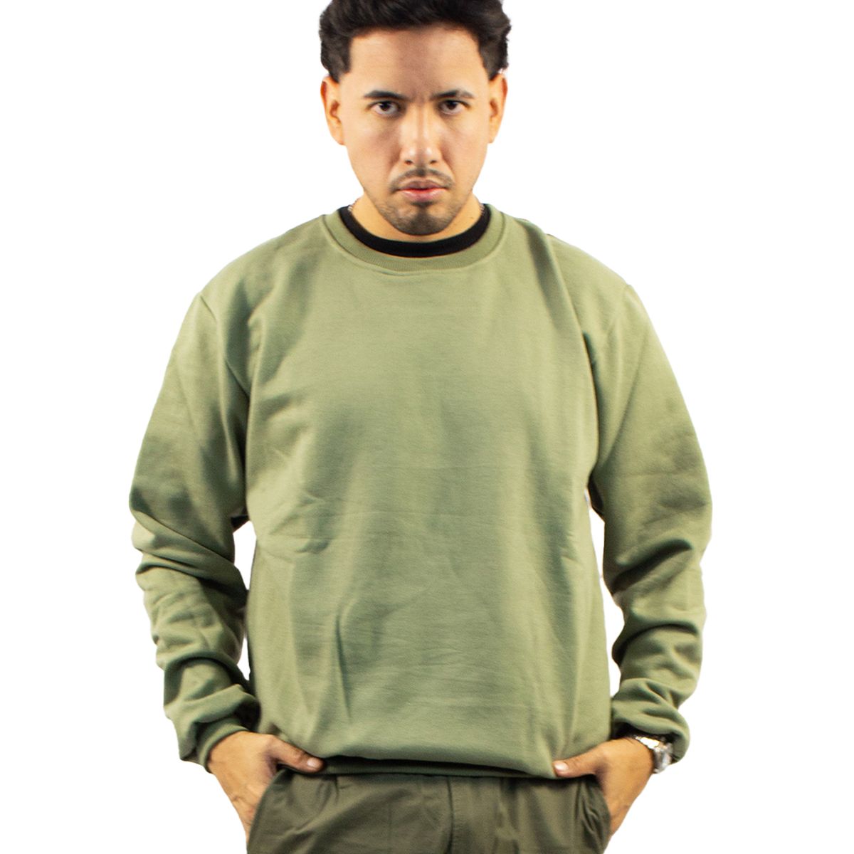 DM DEXMEN - Polera Dexmen Cuello Redondo Verde