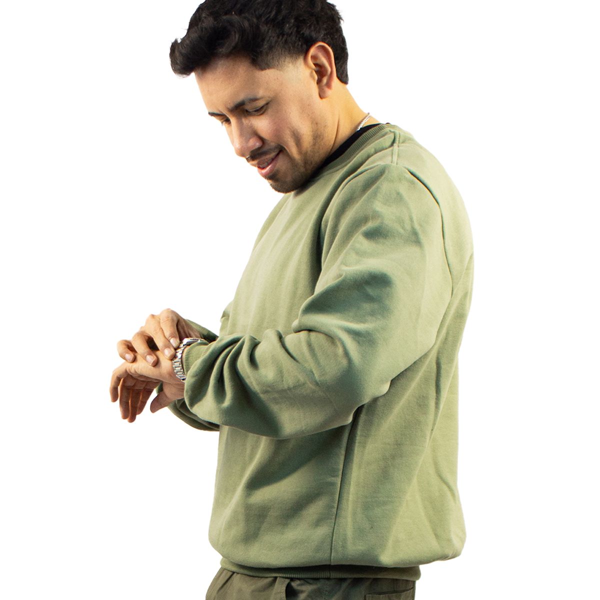 DM DEXMEN - Polera Dexmen Cuello Redondo Verde