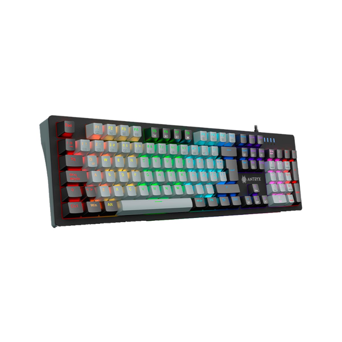 ANTRYX - Teclado Mecánico Antryx MK-860L Black RGB con Outemu y Anti-Ghosting