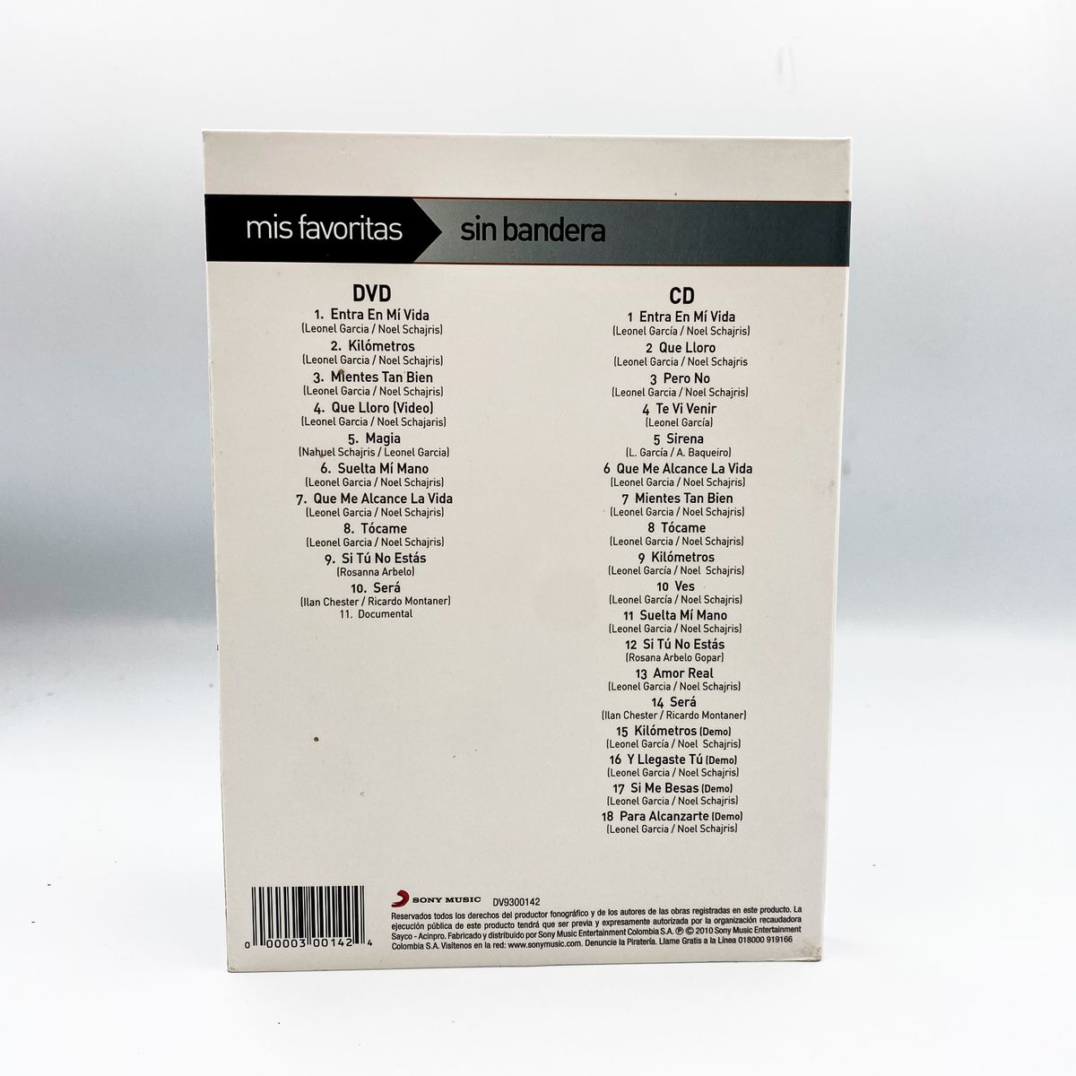 GENERICO - Dvd + Cd Mis Favoritas Sin Bandera