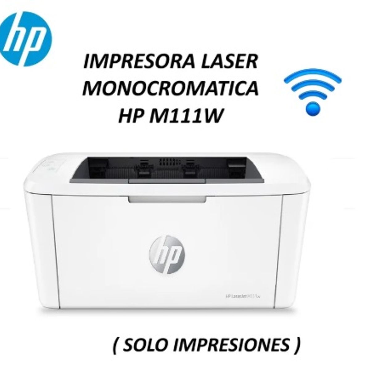 HP - Impresora LaserJet HP monocromática M111W Hasta 20 ppm