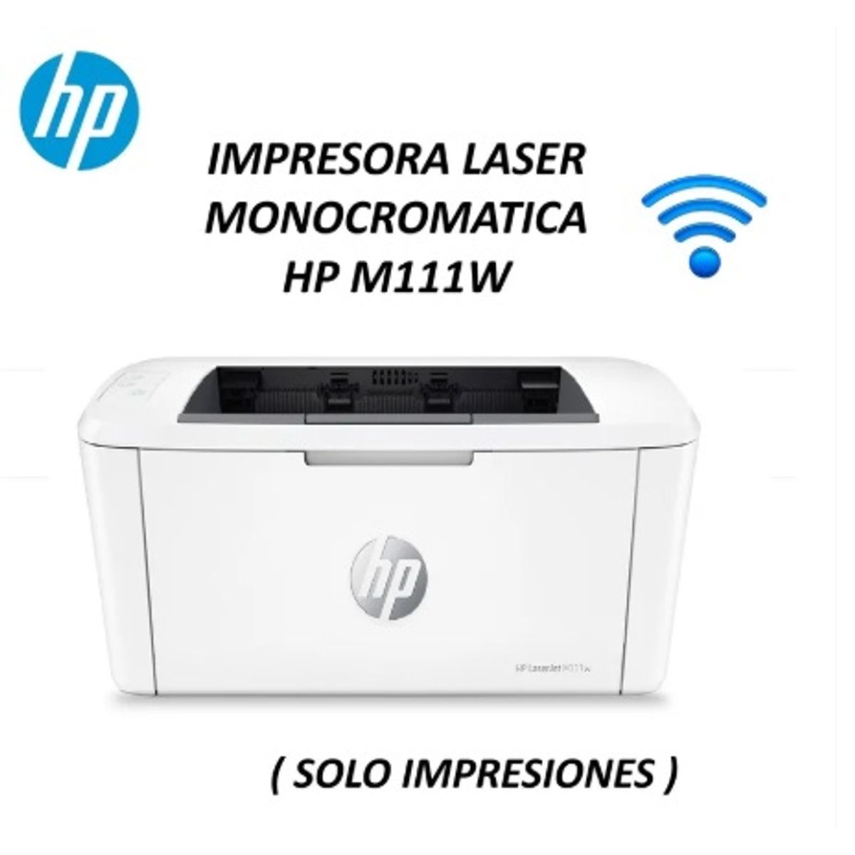 HP - Impresora LaserJet HP monocromática M111W Hasta 20 ppm