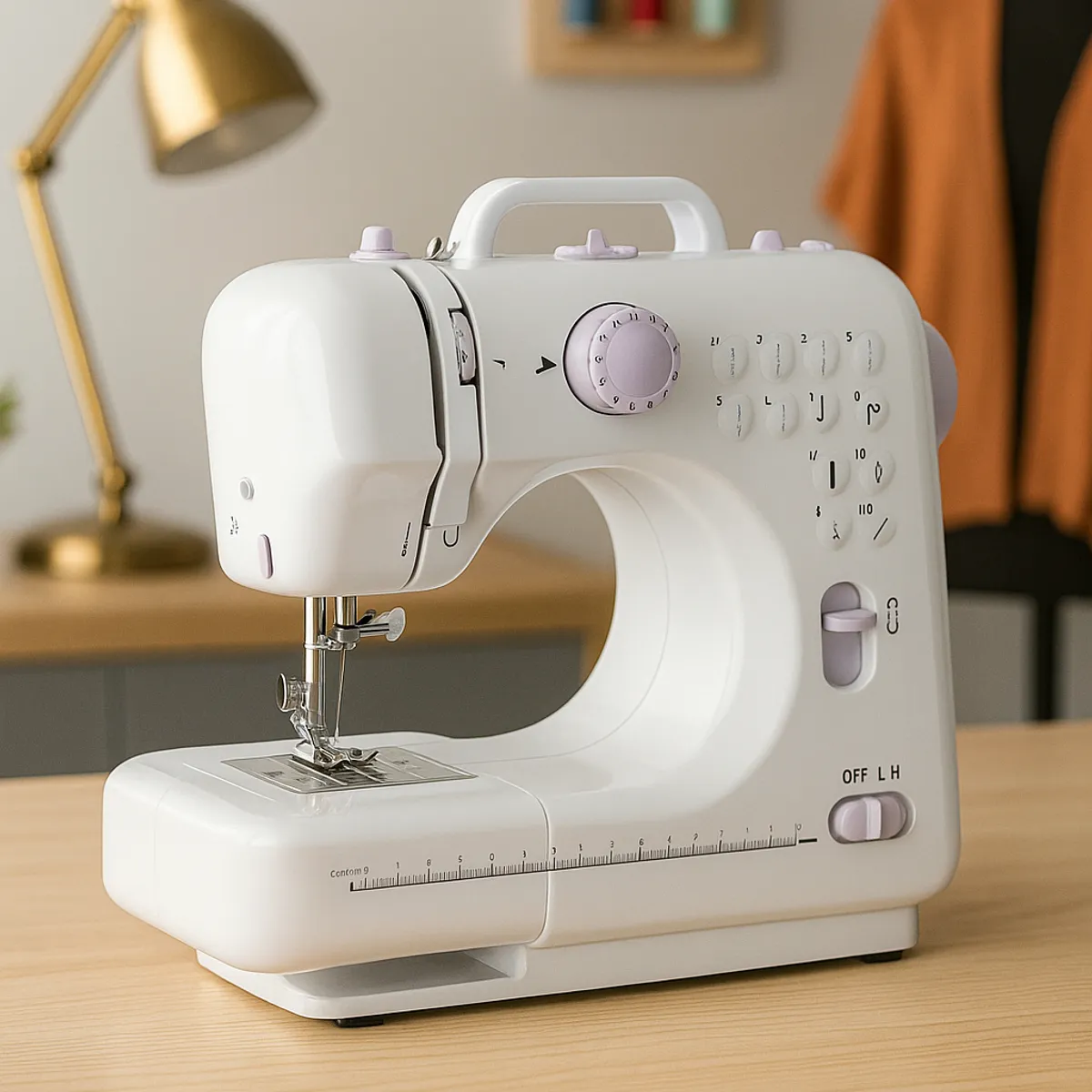 GENERICO - MÁQUINA COSER MULTIFUNCIONAL PORTÁTIL ELÉCTRICA 12PUNTADAS