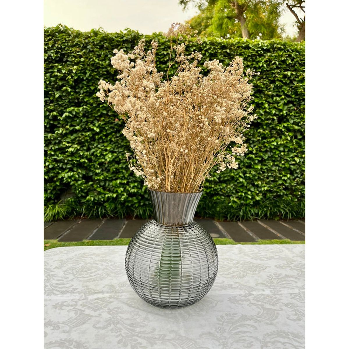 PIA COPELLO STORE - Florero esfera gris 1620 Pia Copello Store