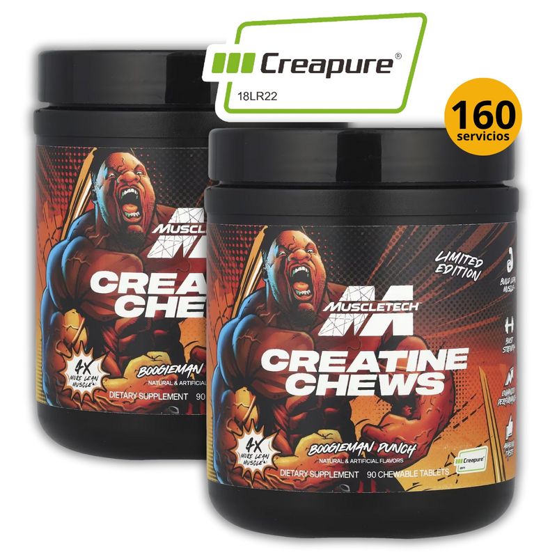 MUSCLETECH - CREATINAS CREAPURE DE MUSCLETECH DE 90 PASTILLAS (2UND) - CREATINAS MONOHIDRATADA CREAPURE