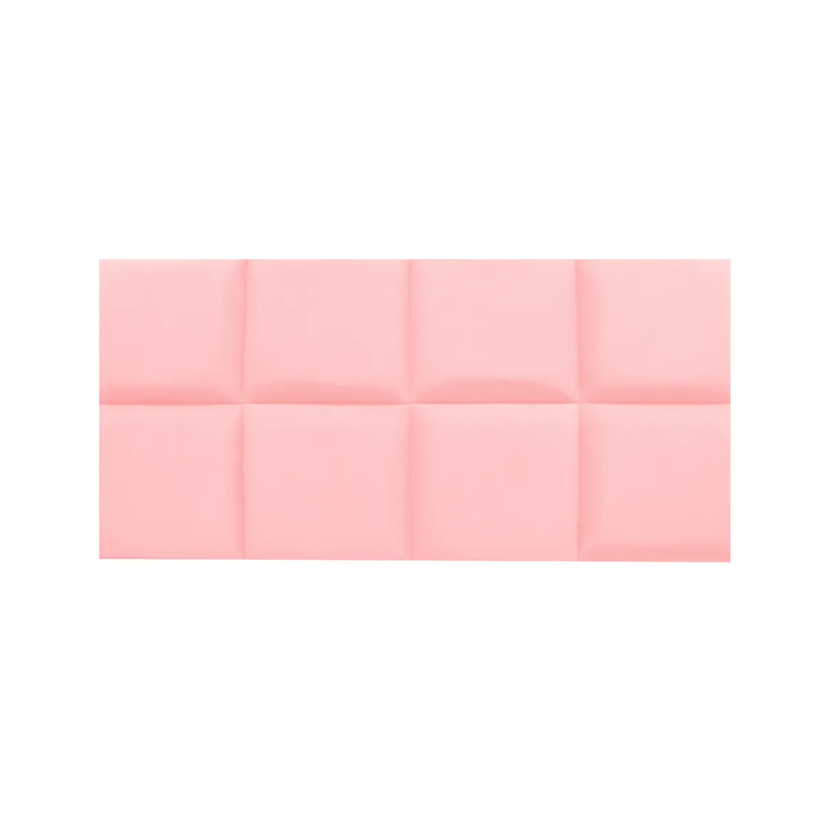 MUEBLES MACRUMO - Combo Cama tapizada Serena - 1.5 Plz Rosada + Colchón Semiortopédico