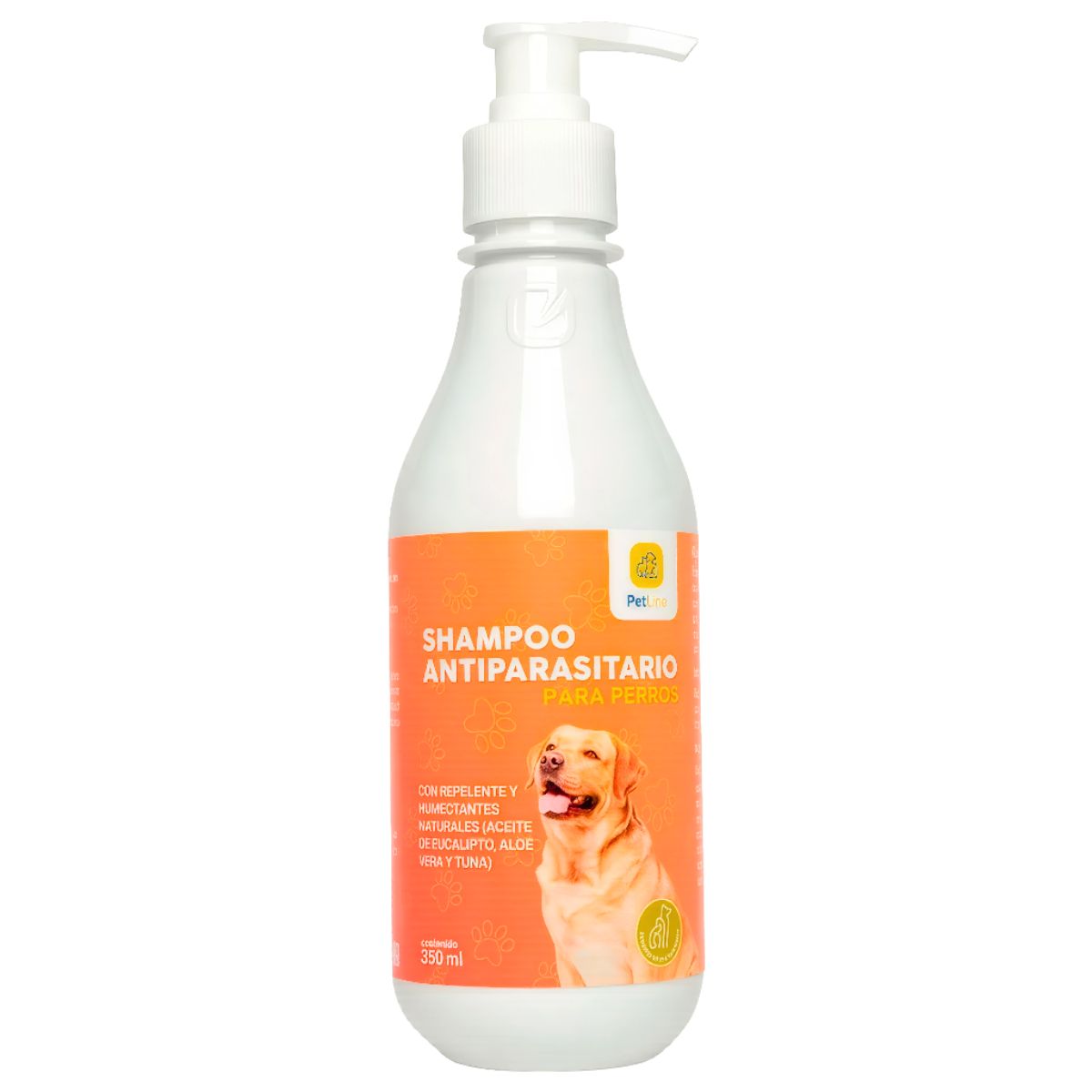 GENERICO - Shampoo Antiparasitario Para Perros 350 ml - PETLINE