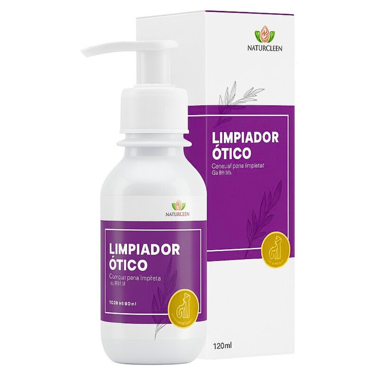 GENERICO - Limpiador Ótico Para Mascotas 120 ml - NATURCIEN