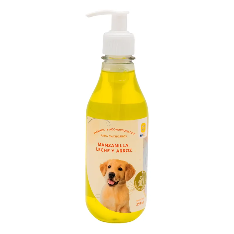 GENERICO - Shampoo & Acondicionador Manzanilla y Leche 350 ml - PETLINE