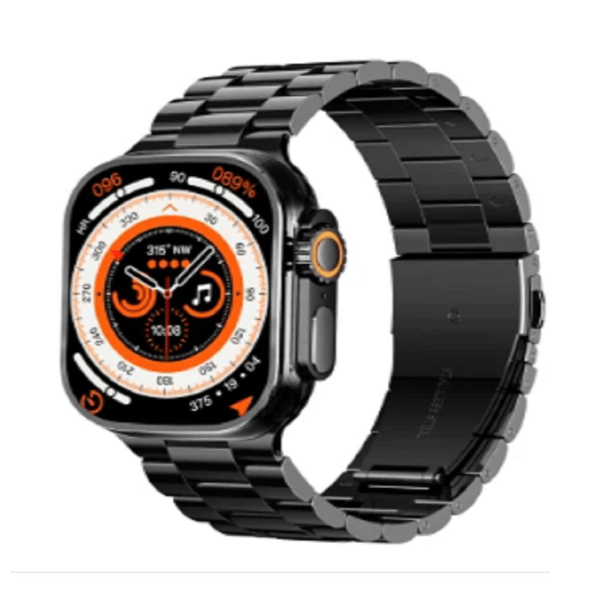 GENERICO - Smartwatch DT 900 Ultra9 Más 7 correas y protector NEGRO