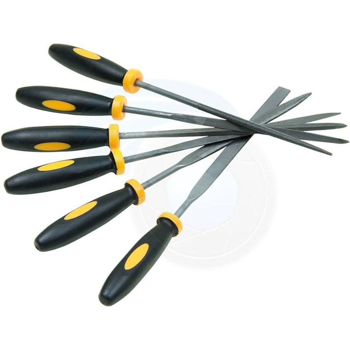 TOLSEN - JUEGO DE LIMAS DE AGUJA 6PCS 3  100MM Tolsen - 32046