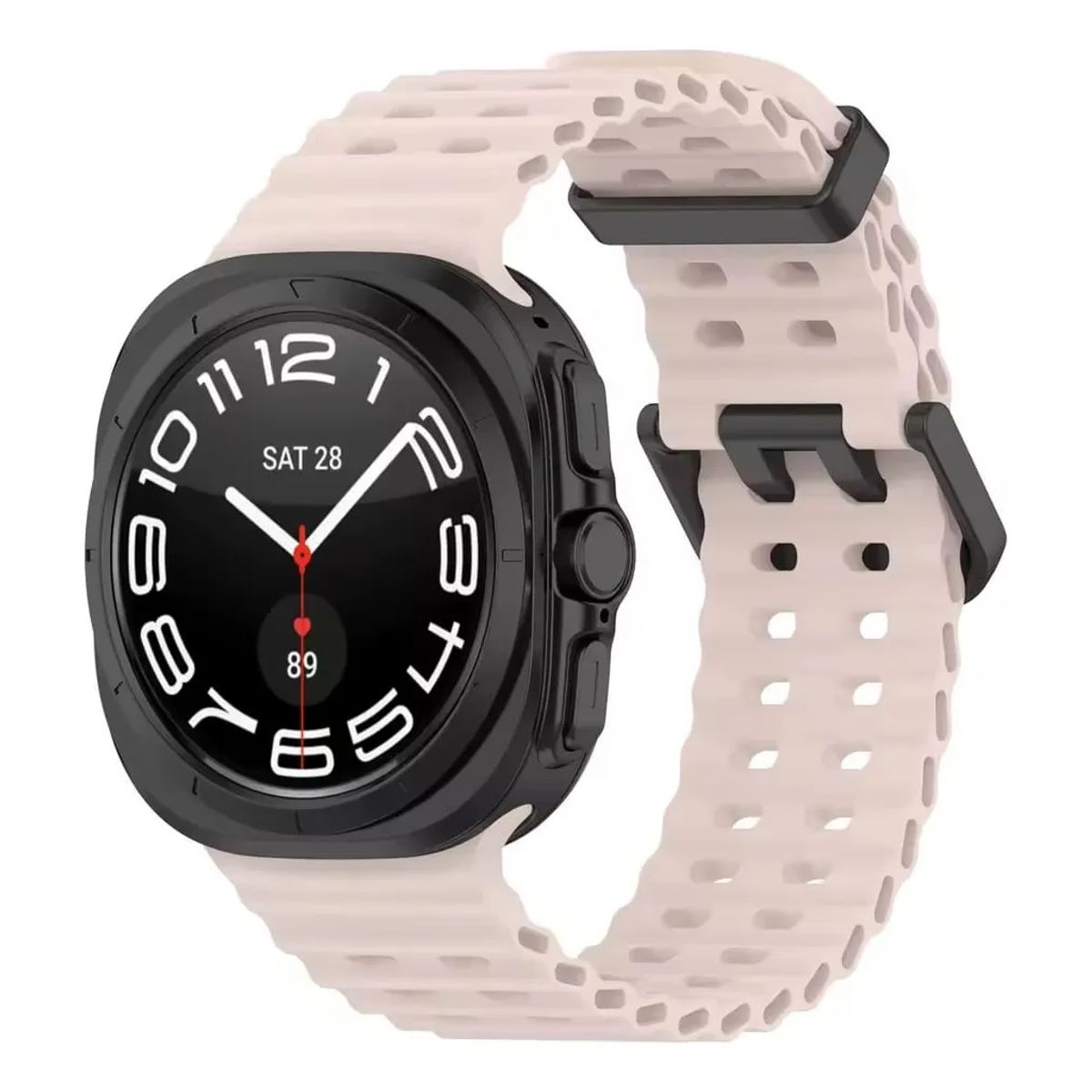 GENERICO - CORREA DE SILICONA PARA SAMSUNG GALAXY WATCH ULTRA 47MM ROSA