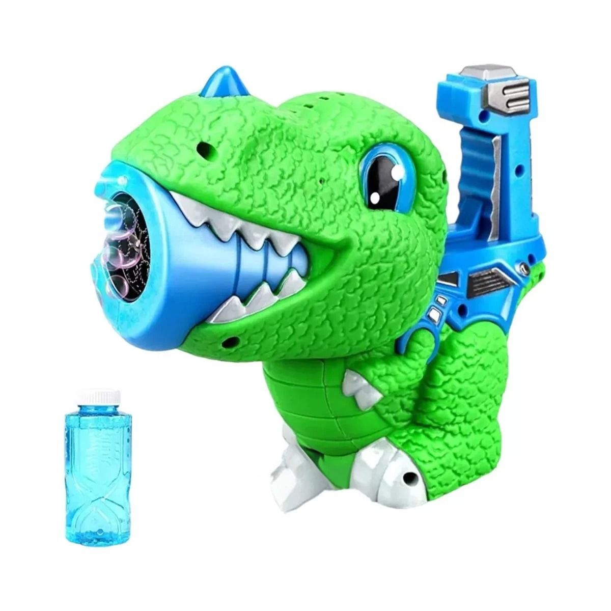 GENERICO - Pistola Automatica de Burbujas Verde Y+Regalo Agendita