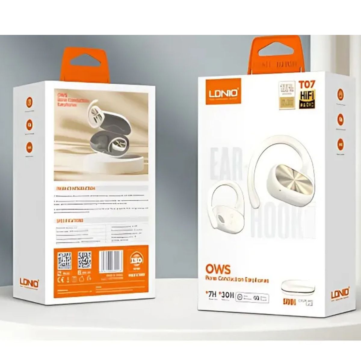 LDNIO - Audifonos Deportivos LDNIO T07 Bluetooth  Blanco