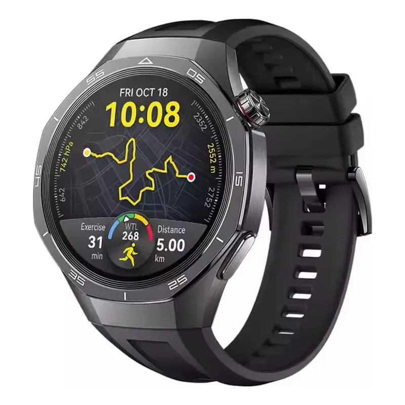 GENERICO - CORREA SPORT PARA HUAWEI WATCHGT5 - GT5 PRO DE 46 MM NEGRO