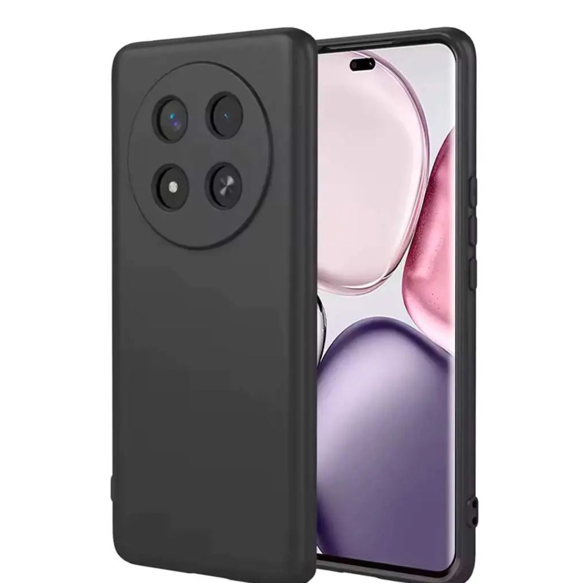 CASE - CASE SILICONA PARA HONOR MAGIC 7 LITE - NEGRO