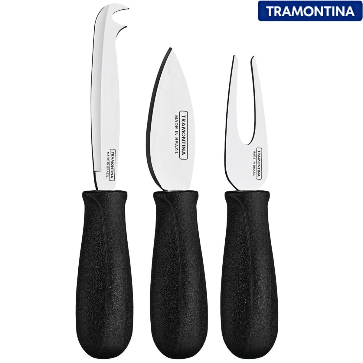 TRAMONTINA - Juego Para Queso X 3 Piezas - Tramontina