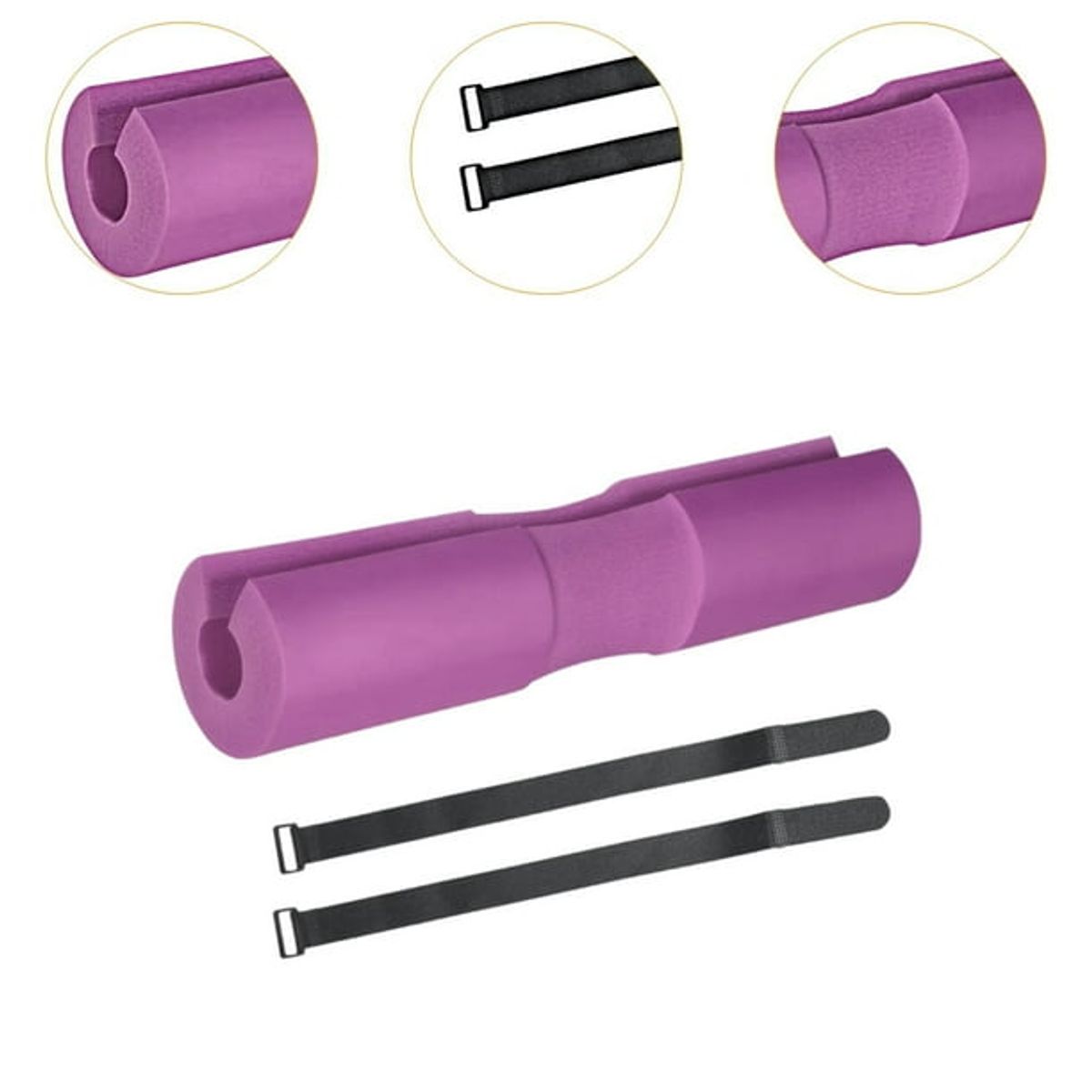 GENERICO - Almohadilla de barra para sentadillas estocadas Protector