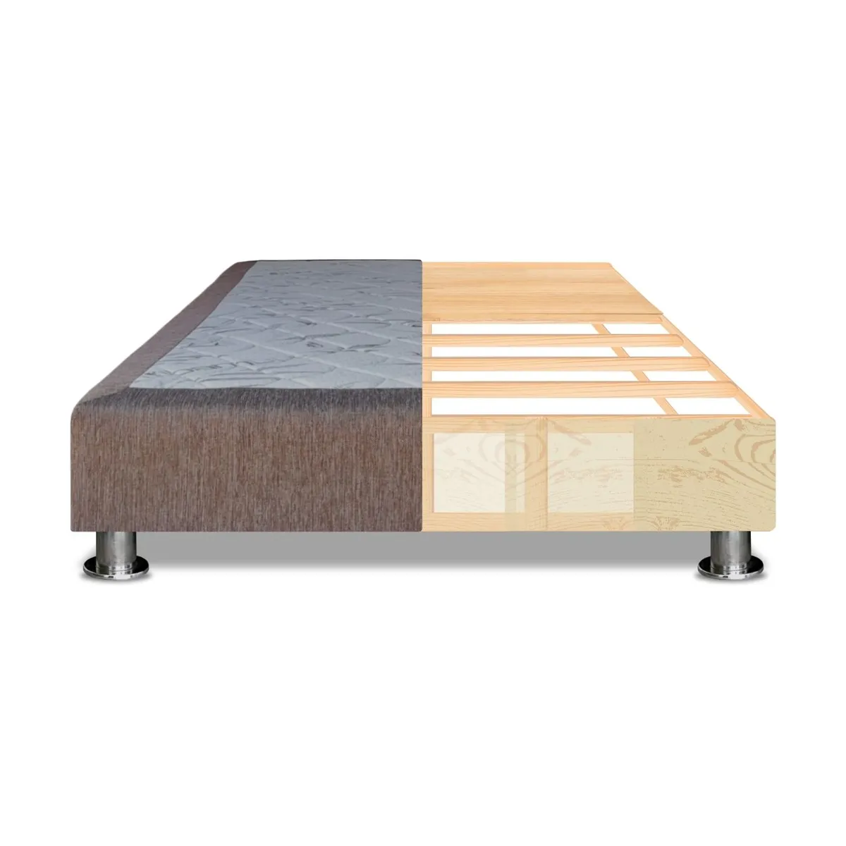 PAUZA - BASE BOX TARIMA PAUZA KING BEIGE