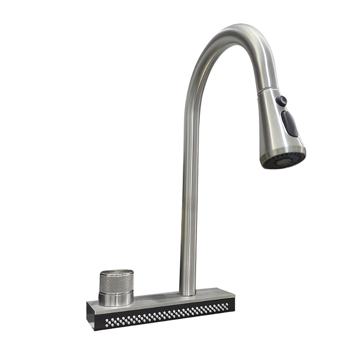 GENERICO - Mezcladora de Cocina en Acero Inoxidable Satinado