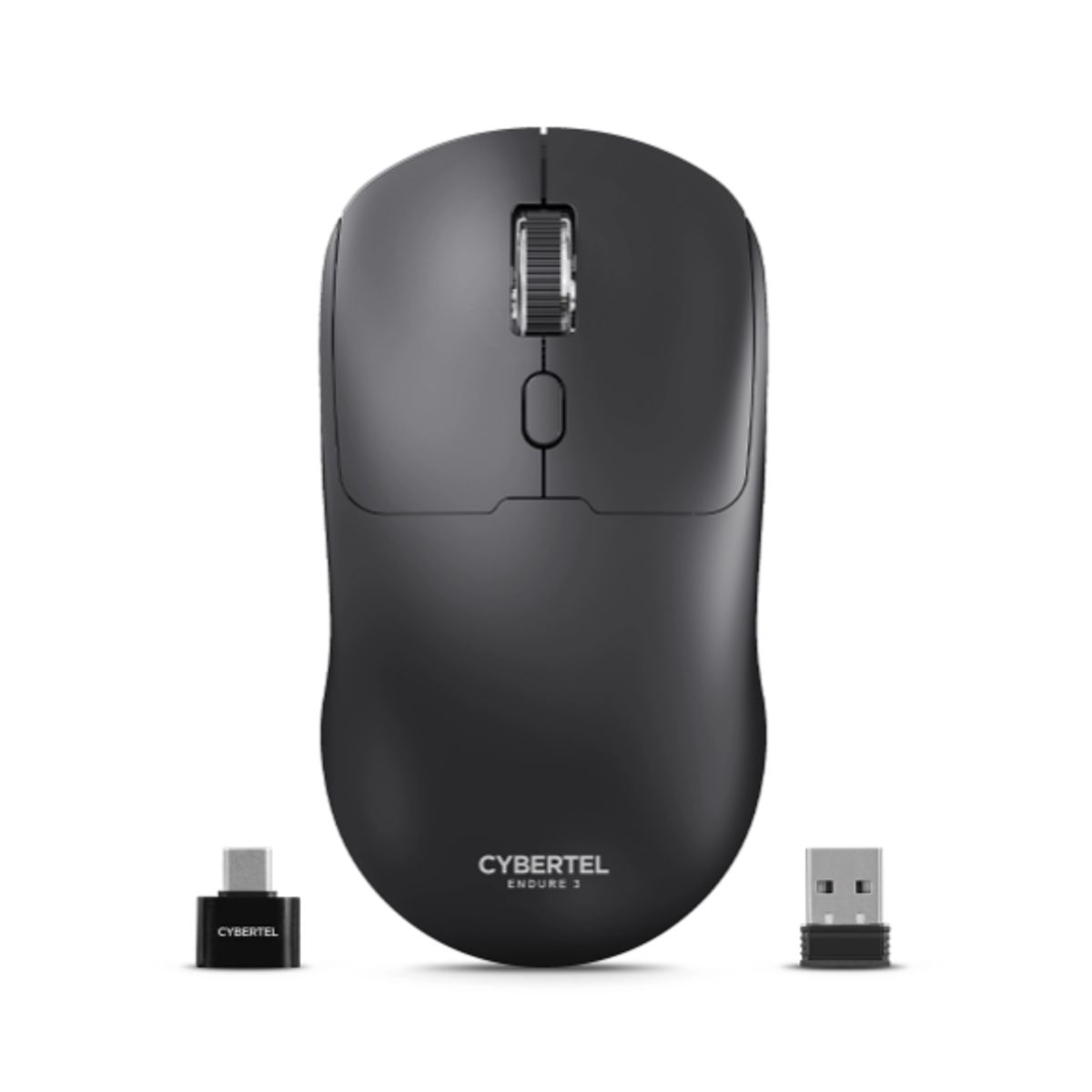 CYBERTEL - Mouse ENDURE 3 BLACK CYB M702-3M BT WIFI RECARGABLE CYBERTEL