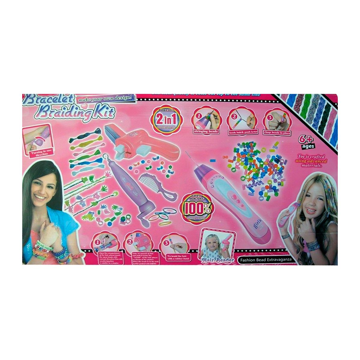 GENERICO - Pack6 Set de Accesorios de Pelo Multicolor Y+Regalo Agendita