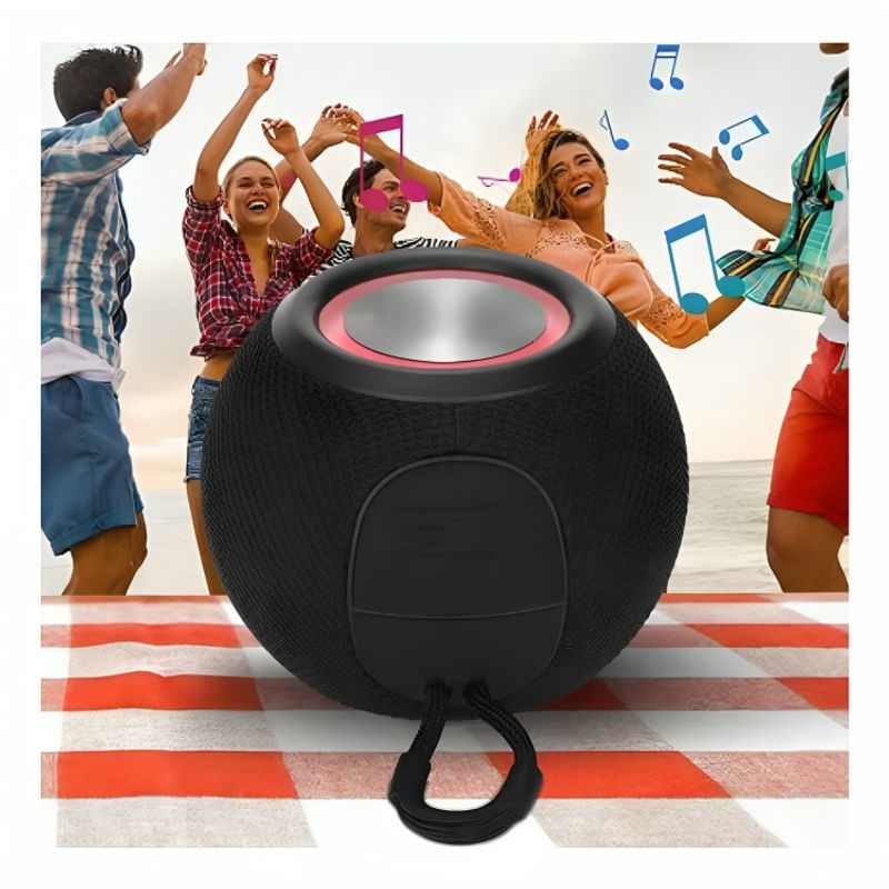 GENERICO - Parlante con Bluetooth Tipo Amazon Alexa Altavoz Inalámbrico Portátil