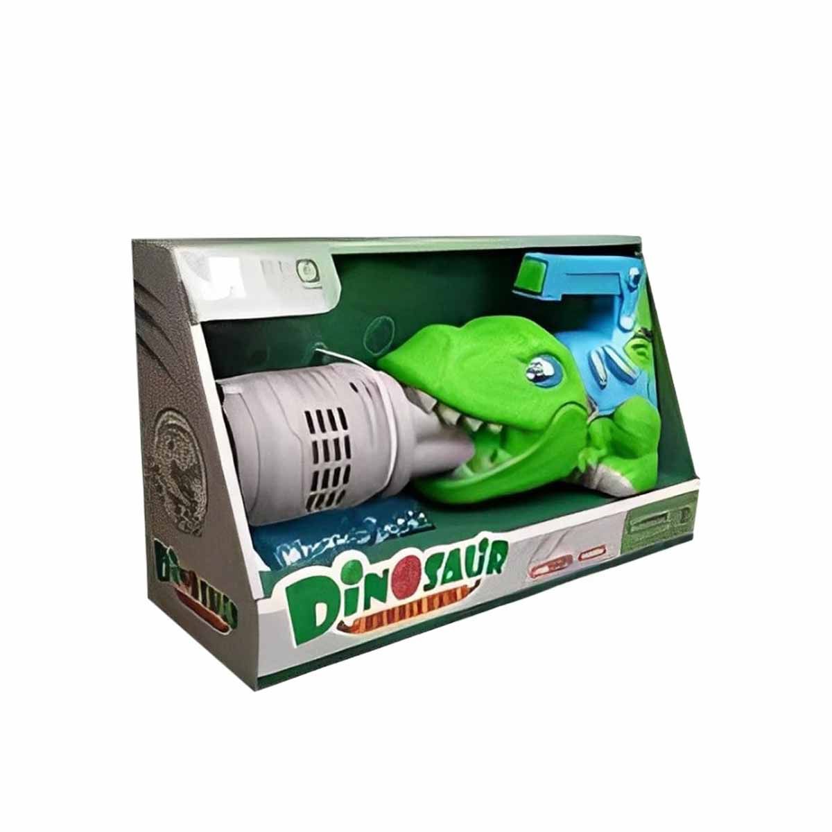 RYBIU IMPORT - Pack4 Pistola Burbujas Dinosaurio Luces Y+Regalo Agendita