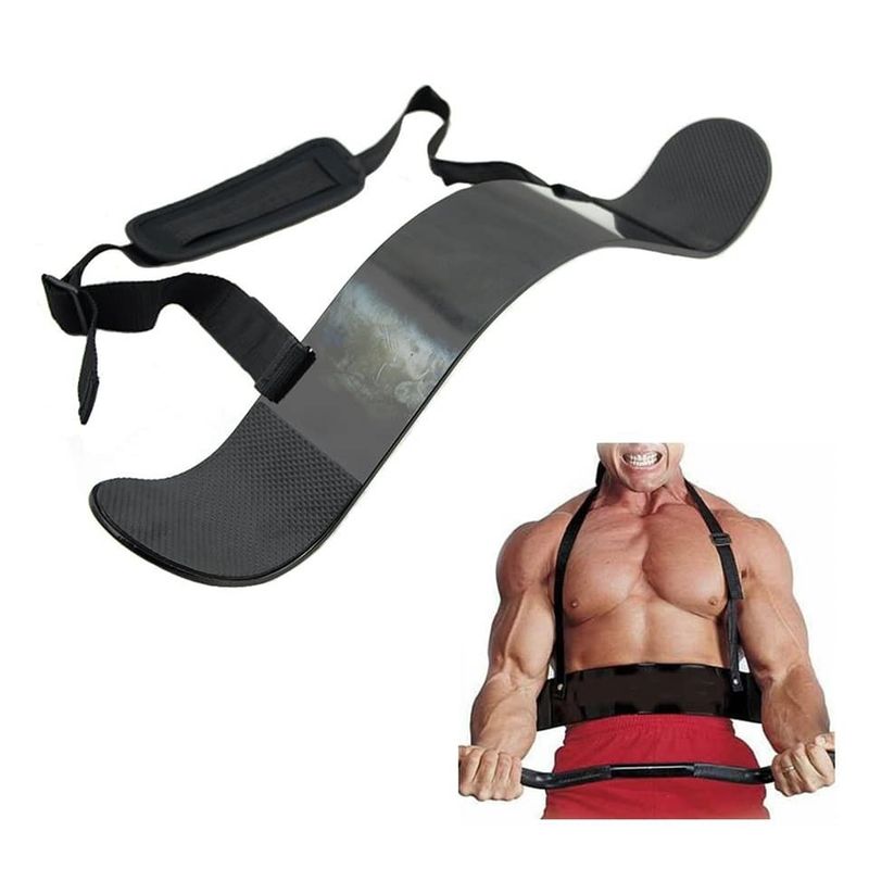 GENERICO -  Blaster Soporte Brazos Para Biceps Curl W Ez Fullfitness