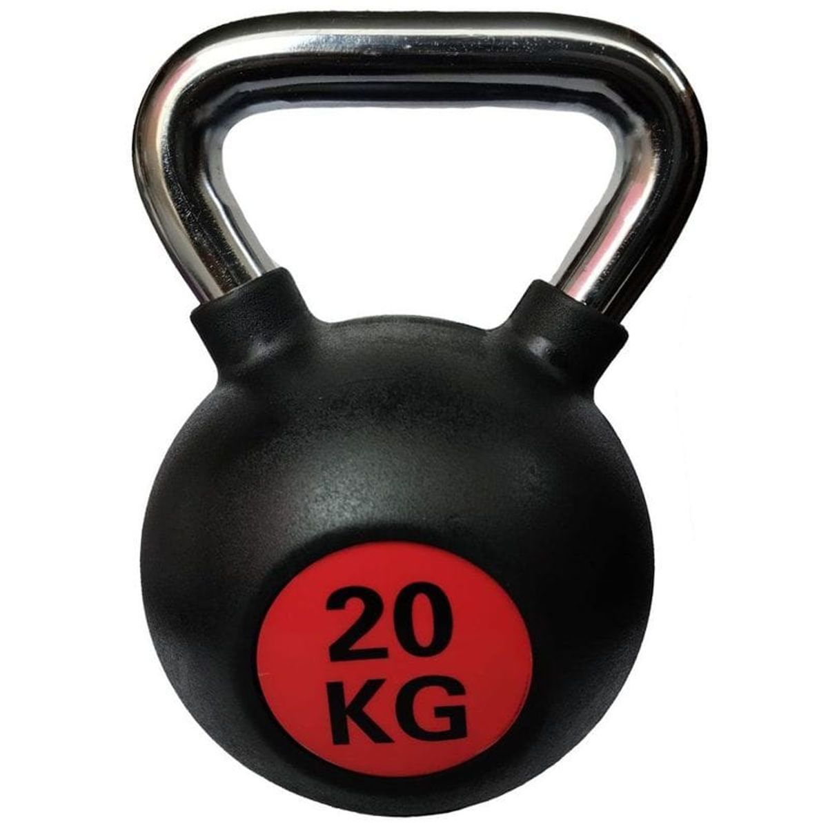 GENERICO - Pesa Rusa De Caucho 20KG Real Fitness