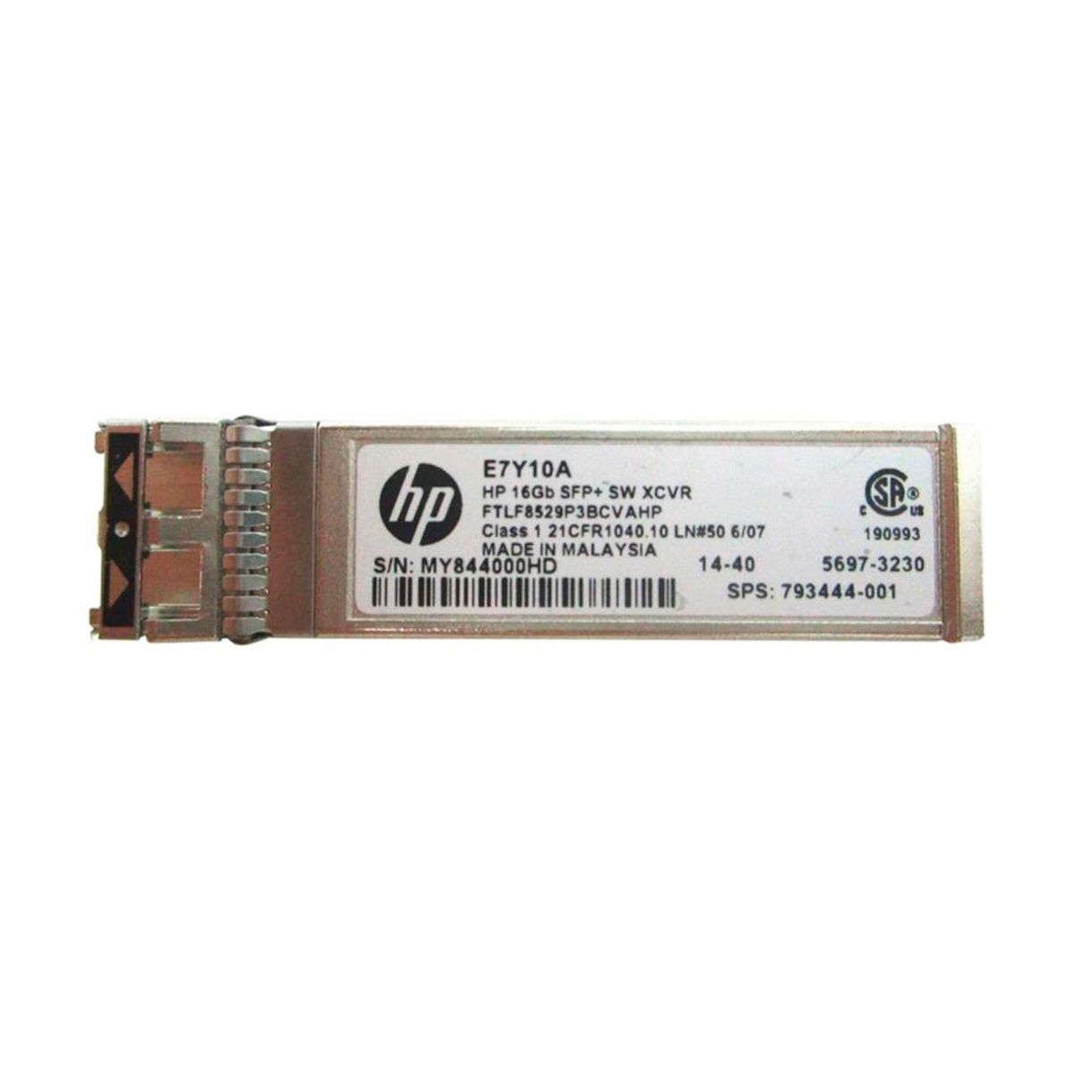 HP - MODULO TRANSCEPTOR SFP HP 16GB SFP SW 1-PACK FIBRA GRIS PNE7Y10A