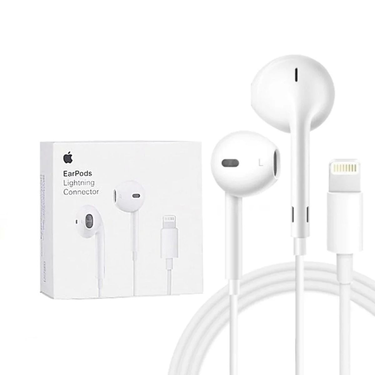 APPLE - Audifono Apple Lightning Con Microfono - Original