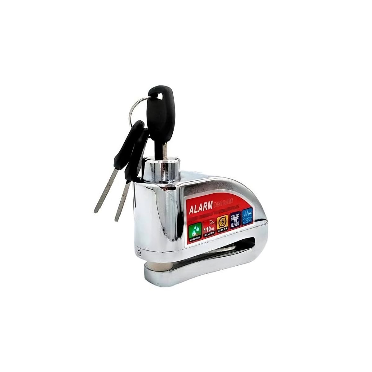 KMASTER - Candado de Disco pesado Alarma Kmaster Motocicleta Bicicleta