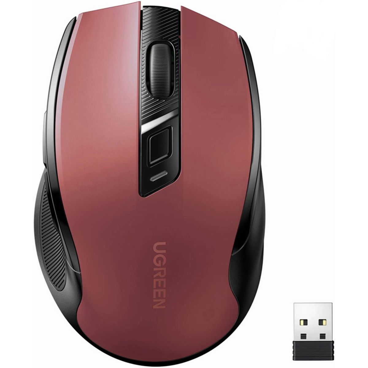 UGREEN - MOUSE INALAMBRICO UGREEN MU006 25752 ROJO