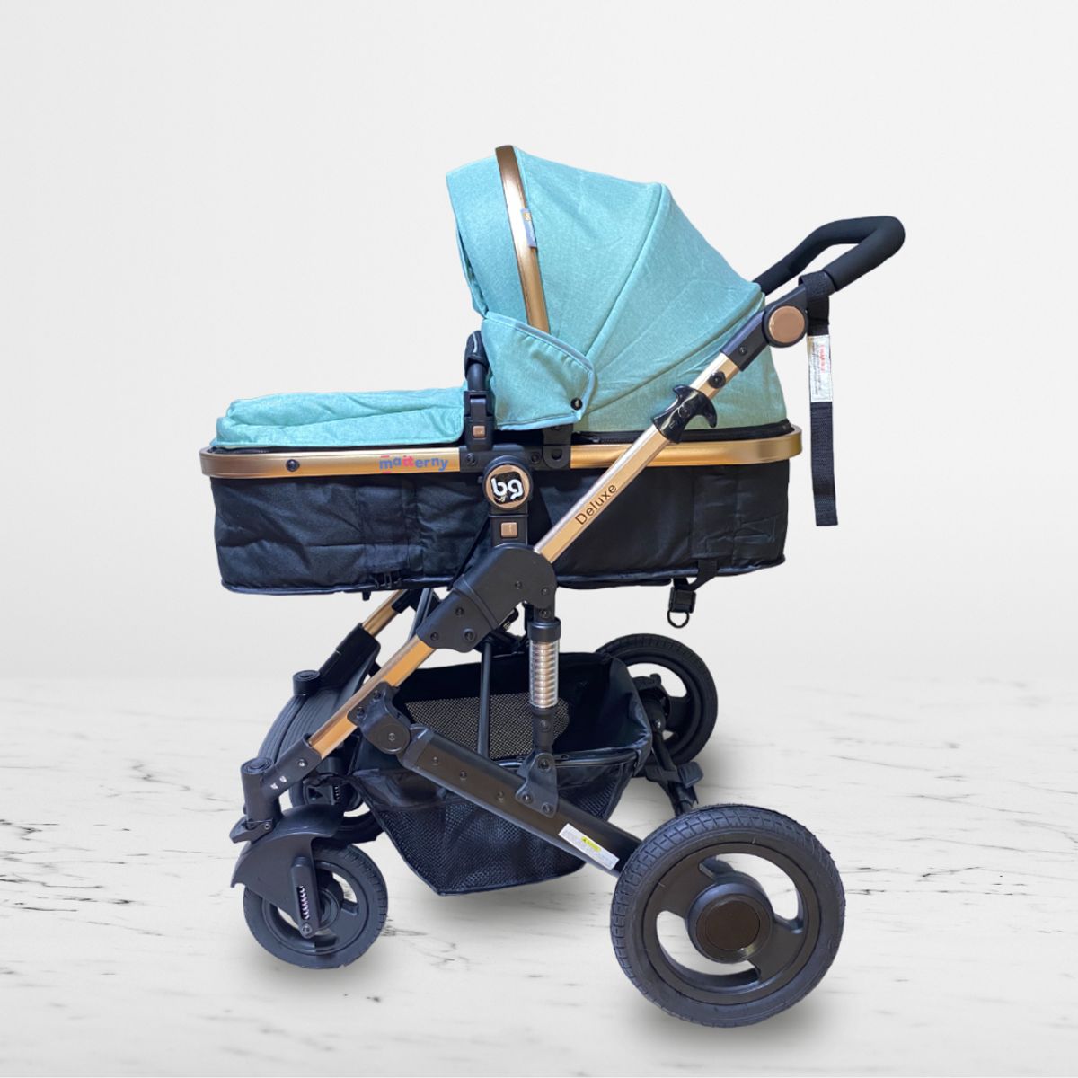 BABYGO - Coche Deportivo Moisés para Bebé «PRADO» Green