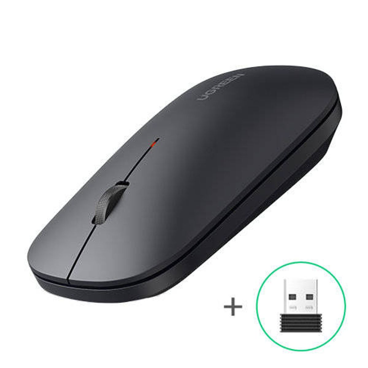 UGREEN - MOUSE INALAMBRICO BLUETOOTH UGREEN MU001 NEGRO