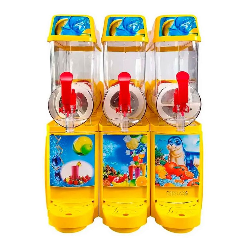 GRONDOY - Cremoladera Profesional 3 Tolvas - 45L