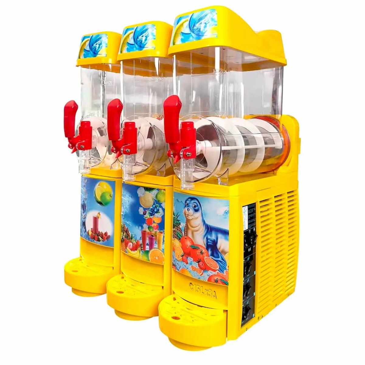 GRONDOY - Cremoladera Profesional 3 Tolvas - 45L