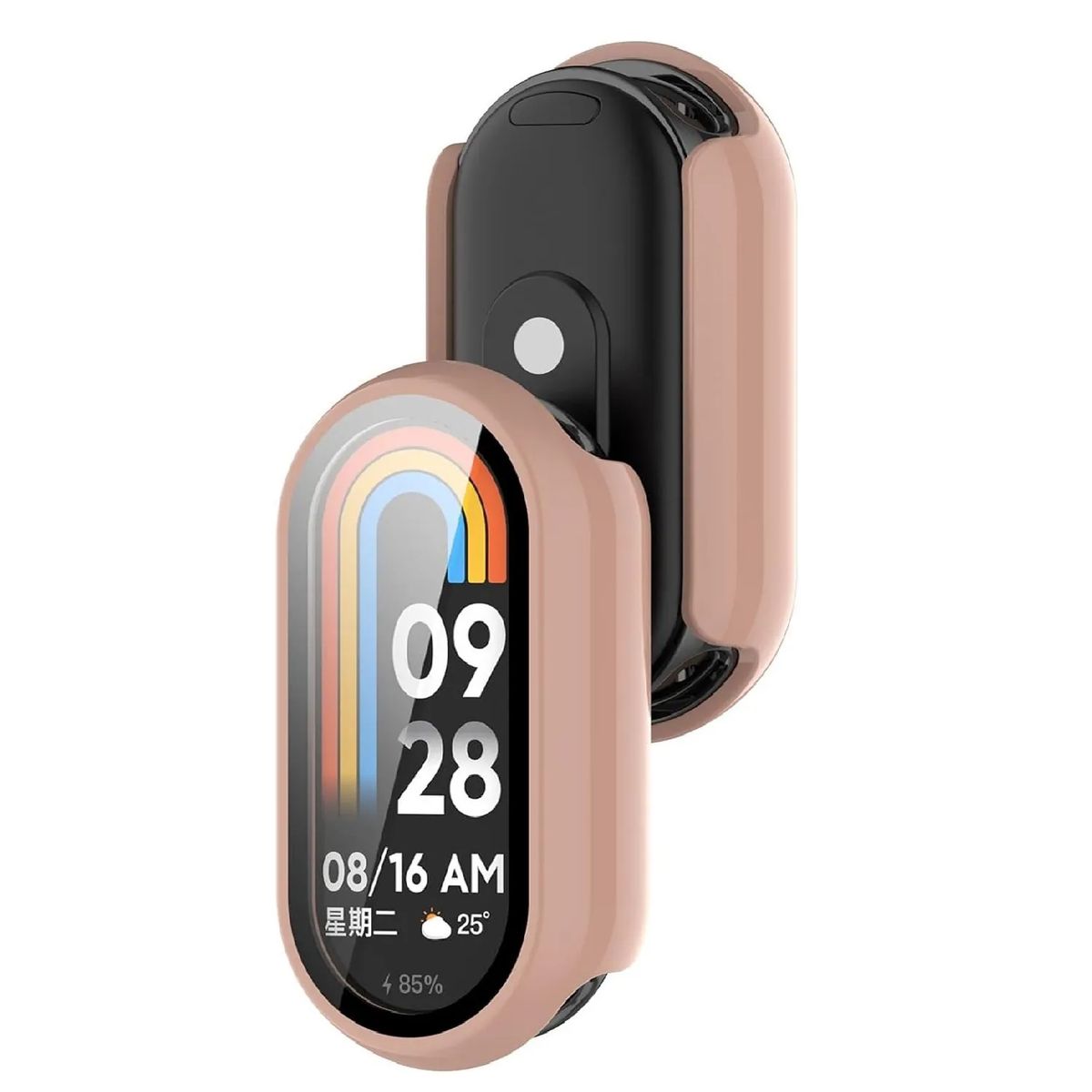 GENERICO - Bumper para Xiaomi Smart Band 10 - Rosado