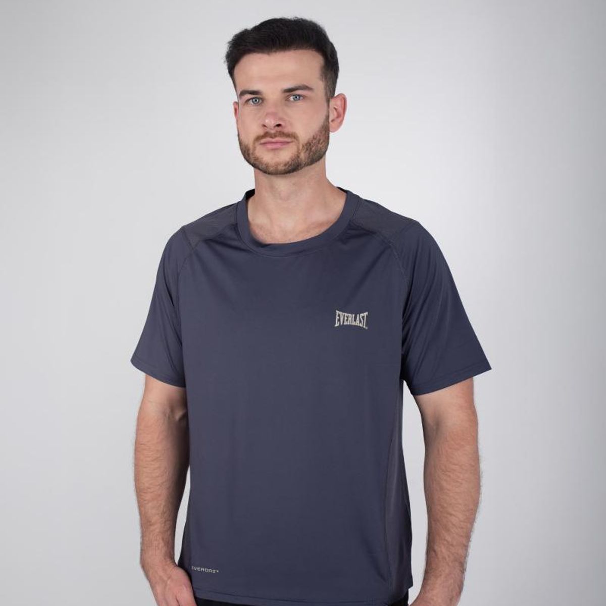 EVERLAST - Polera Flight Everlast Hombre - Gris Oscuro