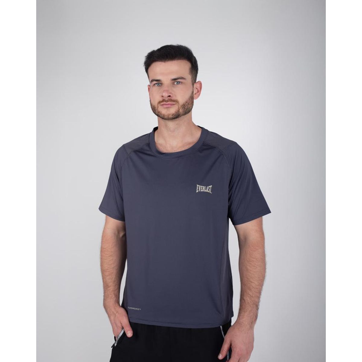 EVERLAST - Polera Flight Everlast Hombre - Gris Oscuro