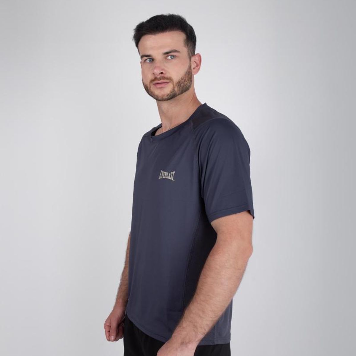 EVERLAST - Polera Flight Everlast Hombre - Gris Oscuro