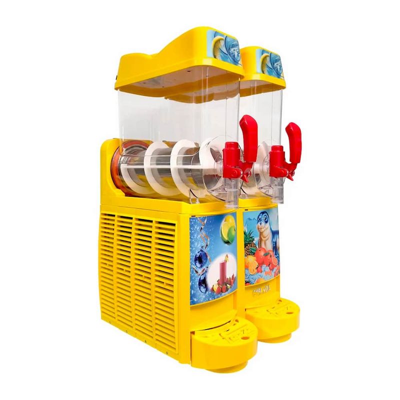 GRONDOY - Máquina Cremoladera Profesional 2 Tolvas - 30L